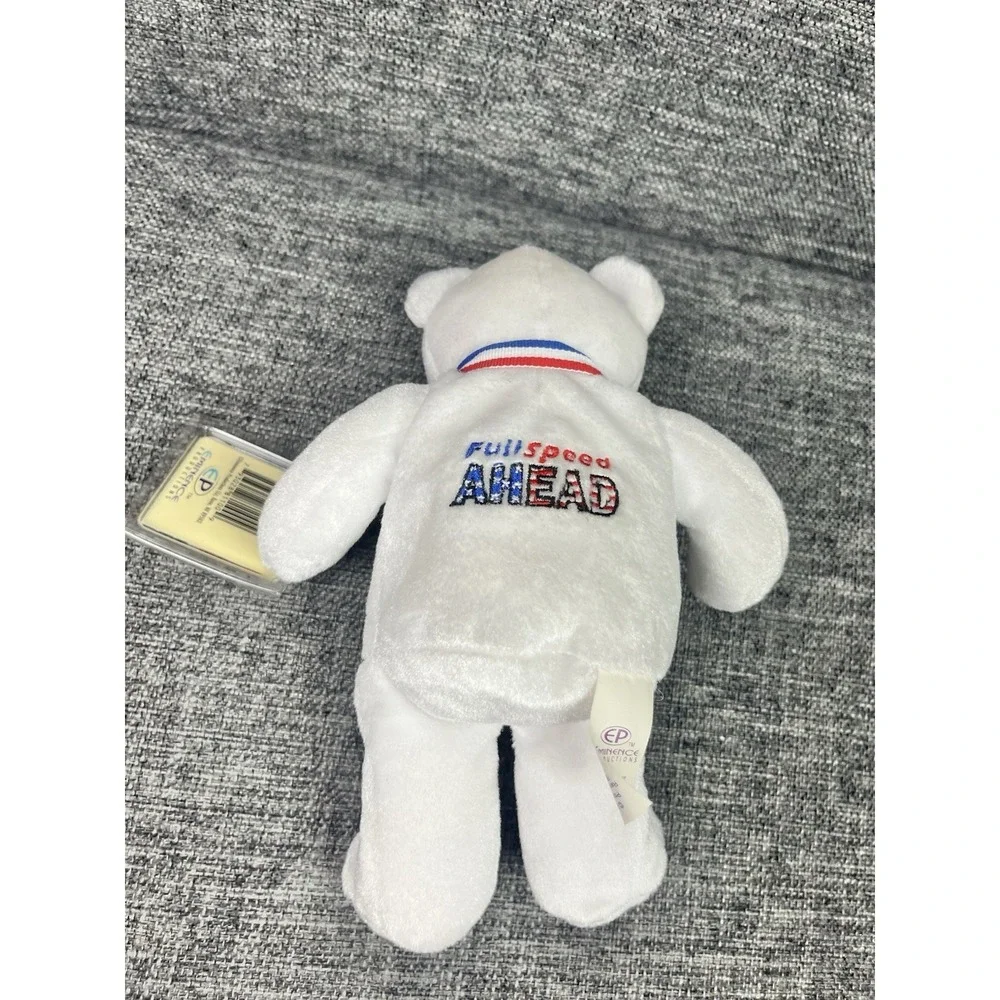 USA Navy Military Bear, Beanbag Plush, White, w/Tags 8